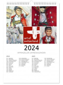 Jahreskalender 2024 - "Appenzeller" - Frontseite