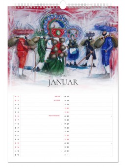 Jahreskalender 2024 - "Appenzeller" - Januar