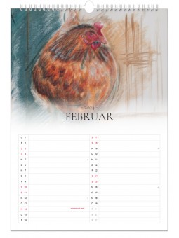 Jahreskalender 2024 - "Appenzeller" - Februar