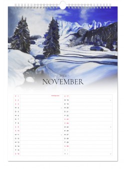 Jahreskalender 2024 - "Appenzeller" - November