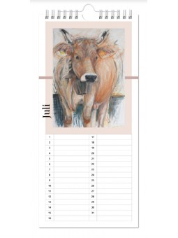 Küchen- und Geburtstagskalender - "Vergissmeinnicht-lang"