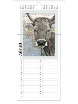 Küchen- und Geburtstagskalender - "Vergissmeinnicht-lang"