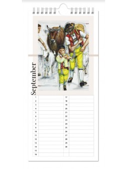 Küchen- und Geburtstagskalender - "Vergissmeinnicht-lang"