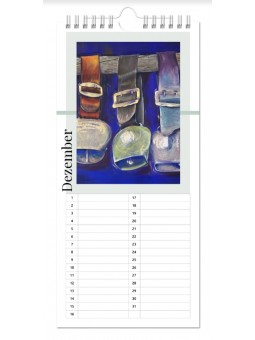 Küchen- und Geburtstagskalender - "Vergissmeinnicht-lang"