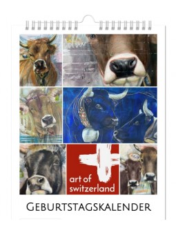 Küchen- und Geburtstagskalender - "Vergissmeinnicht-A4"