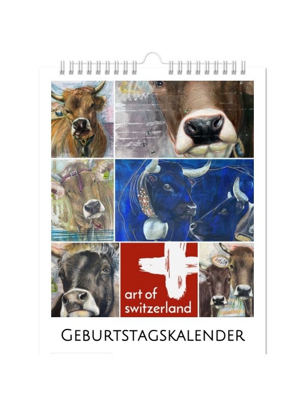 Küchen- und Geburtstagskalender - "Vergissmeinnicht-A4"