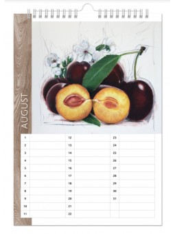 Küchen- und Geburtstagskalender - "Vergissmeinnicht-A4"